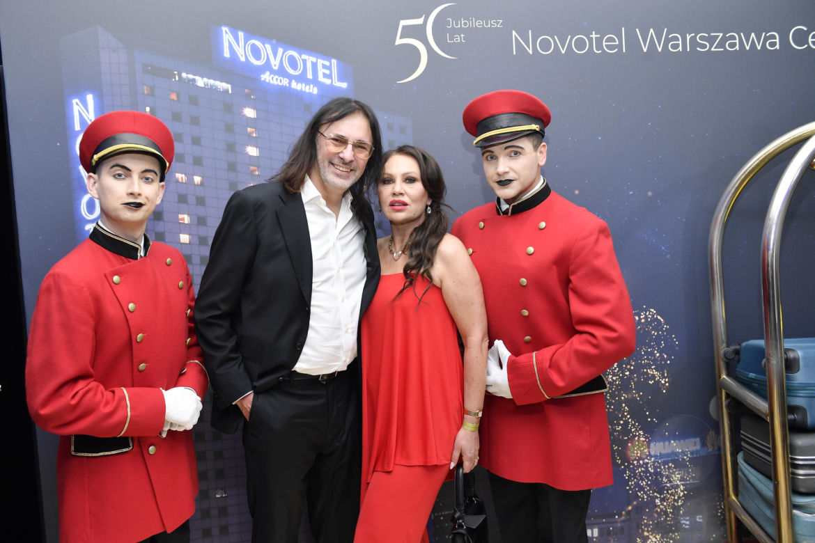 Monika Jarosińska i Robert Korzeniowski