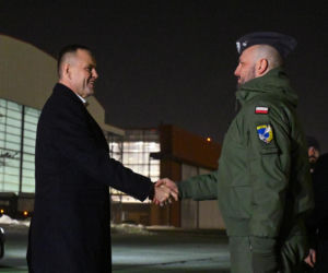 Prezydent Nawrocki przybył do Szwajcarii