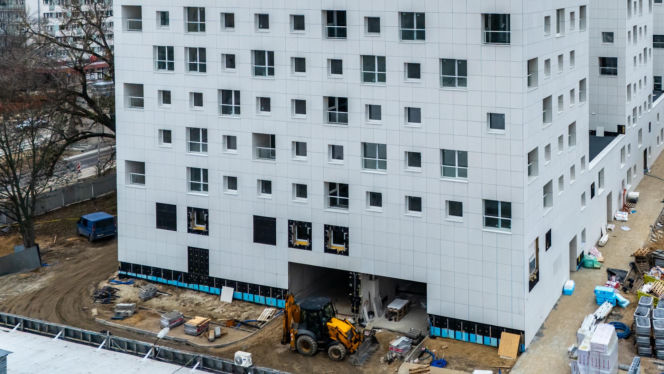 TBS na Ochocie projektu pracowni JEMS Architekci