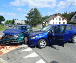 Śląskie: Groźny wypadek w Gaszowicach. Ranne zostało 2,5-letnie dziecko! [ZDJĘCIA]