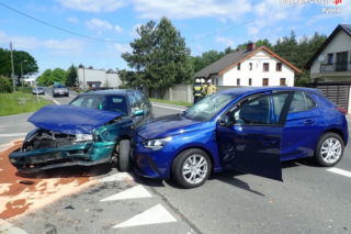 Śląskie: Groźny wypadek w Gaszowicach. Ranne zostało 2,5-letnie dziecko! [ZDJĘCIA]