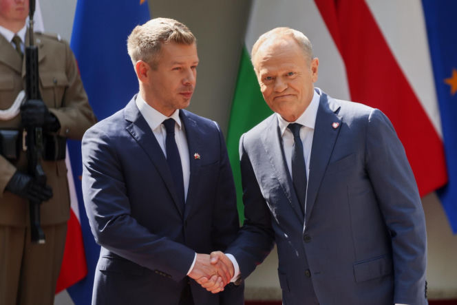 Spotkanie Donalda Tuska i Petera Magyara