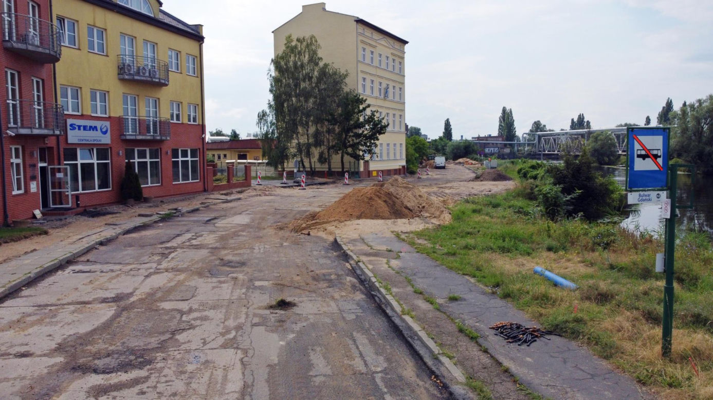 Przebudowa dróg na Międzyodrzu - lipiec 2021