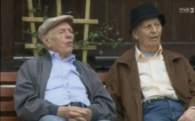 M jak miłość odc. 1014. Lucjan (Witold Pyrkosz), Kisiel (Jerzy Próchnicki)