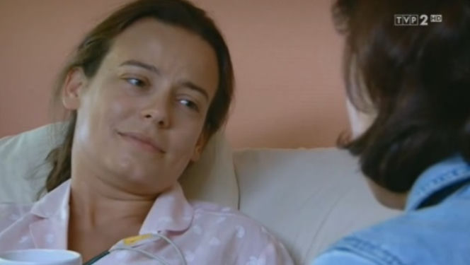 M jak miłość odc. 1028. Magda (Anna Mucha), Kinga (Katarzyna Cichopek)