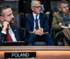 wicepremier - minister obrony narodowej Władysław Kosiniak-Kamysz wziął udział w spotkaniu ministrów obrony NATO w Brukseli