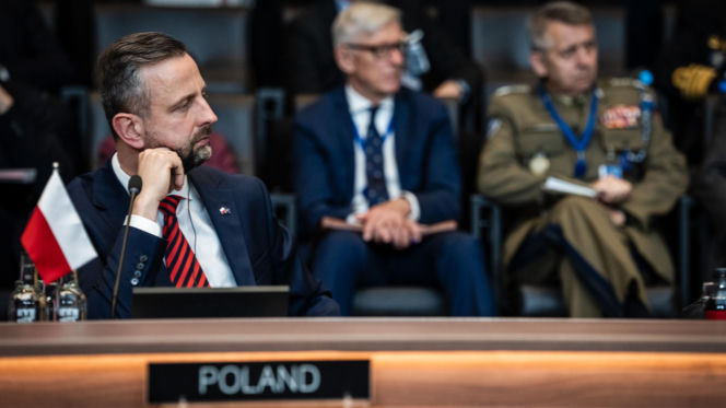 wicepremier - minister obrony narodowej Władysław Kosiniak-Kamysz wziął udział w spotkaniu ministrów obrony NATO w Brukseli