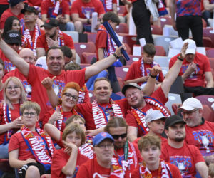 Kibice na finale Pucharu Polski: Górnik - Raków