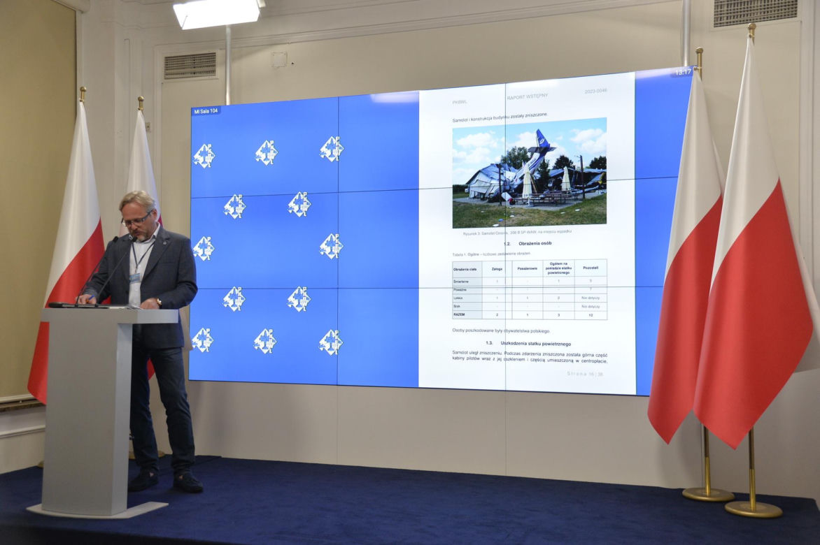 Katastrofa lotnicza w Chrcynnie. Komisja ujawniła raport. Wstrząsające ustalenia