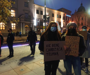  Manifestacja Wszyscy na Lublin zakończyła się nagle i niespodziewanie