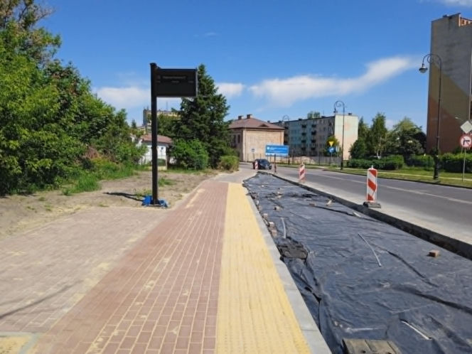 Tablice informacji dynamicznej dla pasażerów autobusów MPK w Siedlcach