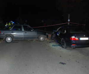 Nocny wypadek w Żarnowcu na Podkarpaciu