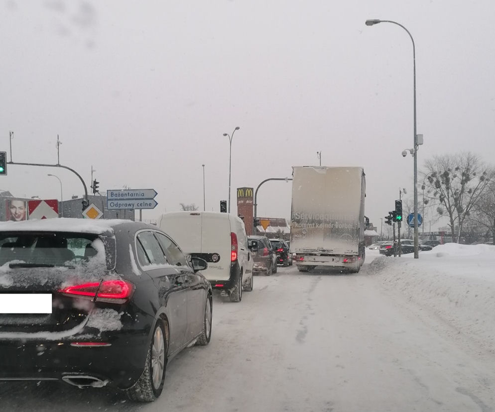 Atak zimy w Białymstoku i województwie podlaskim 09.02.2021 [ZDJĘCIA]