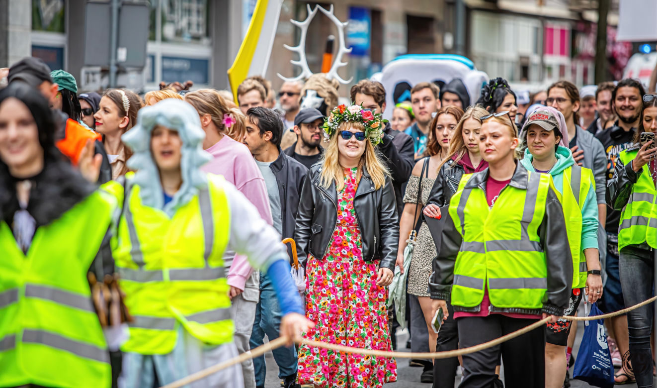 Juwenalia Częstochowskie 2025. Barwny korowód studentów