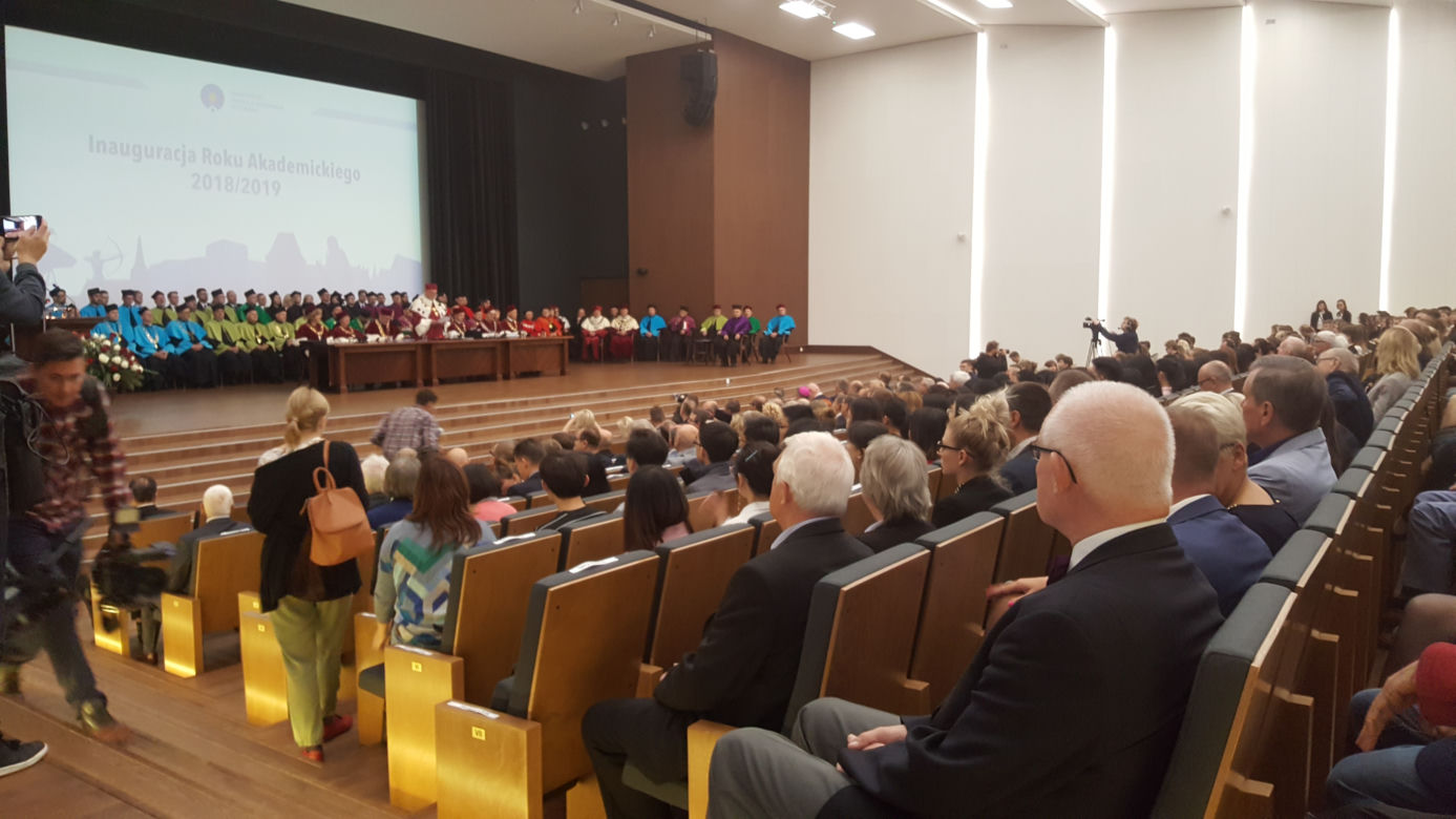 Uroczysta inauguracja roku akademickiego UMK w Toruniu