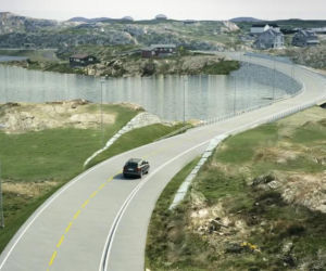 Tunel Ragfast w Norwegii - wizualizacje