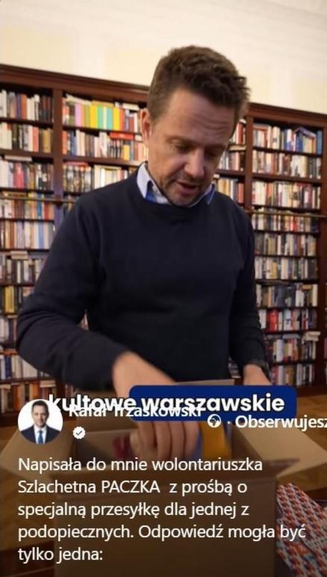 Trzaskowski włączył się w Szlachetną Paczkę. Pokazał, co zapakował potrzebującym. Aż trudno uwierzyć!