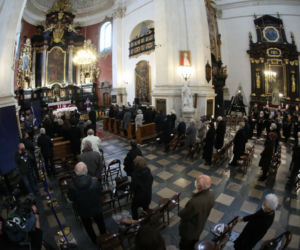 Uroczystości pogrzebowe Adama Zagajewskiego