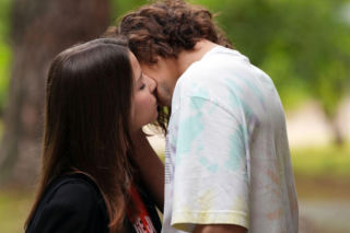 Barwy szczęścia, odc. 3287. Ewa (Gabriela Ziembicka), Romeo (Jacek Tyszkiewicz)