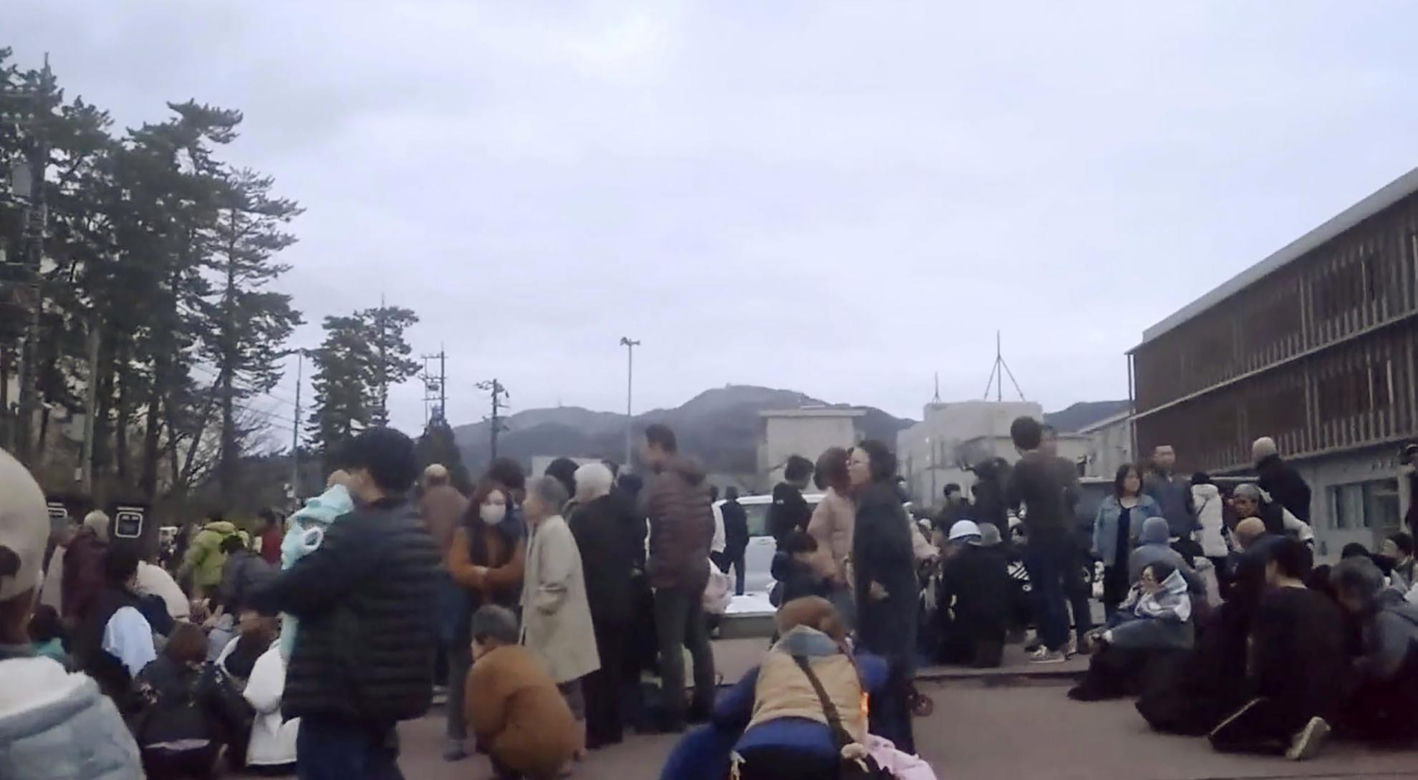 Trzęsienie ziemi w Japonii