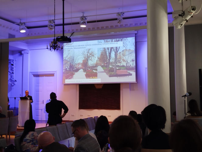 Siedlce, spotkanie "Od wyzwań do rozwiązań. Adaptacja klimatyczna polskich miast"