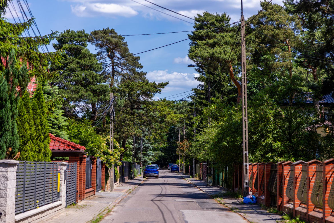 Boernerowo w Warszawie - zdjęcia drewnianego przedwojennego osiedla domów