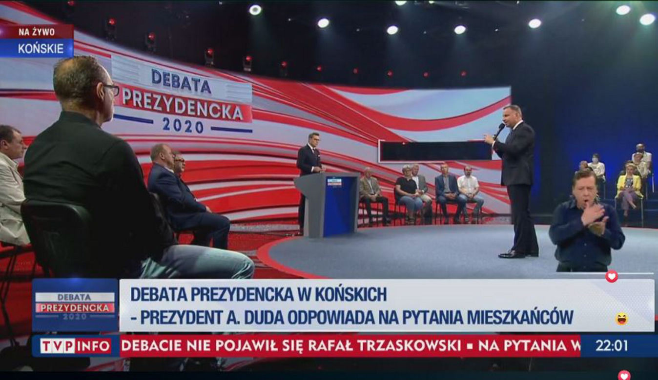 Debata prezydencka - Andrzej Duda