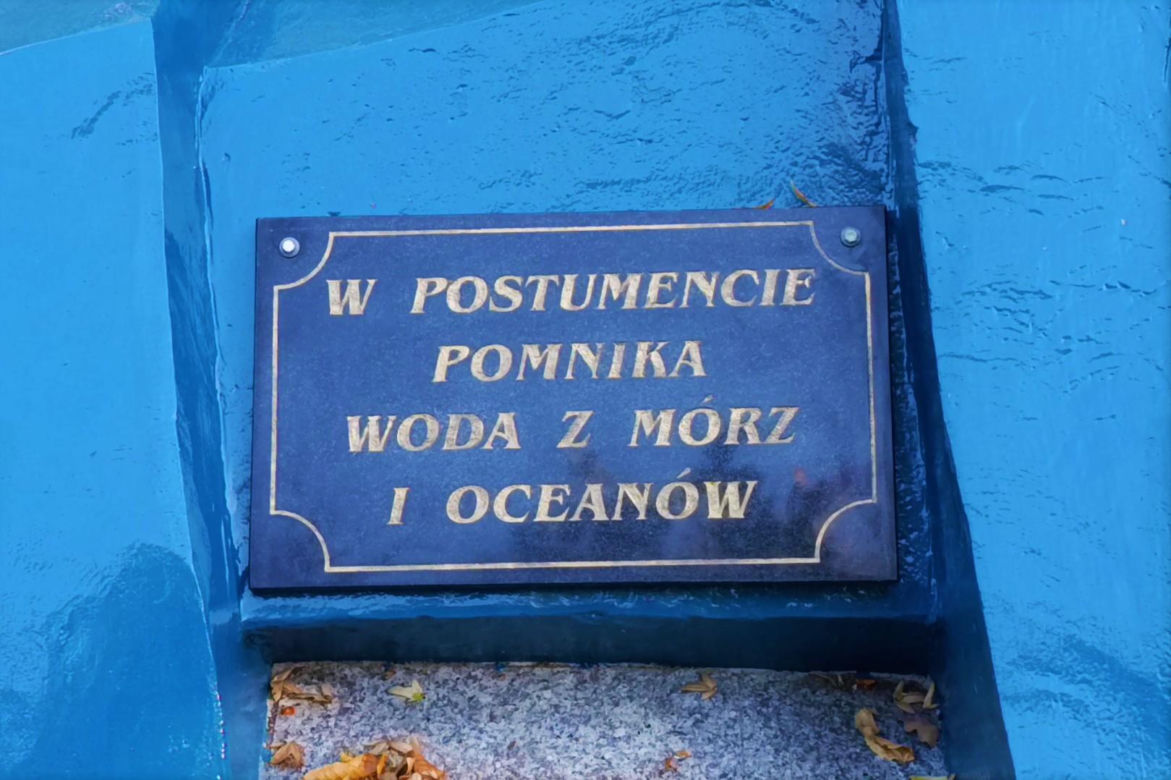 Pomnik "Tym, którzy nie powrócili z morza" po renowacji