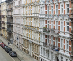 Wyremontowane kamienice przy ulicy Mierniczej