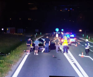 Wojnicz. Wypadek na DW975. Zginął rowerzysta potrącony przez samochód!