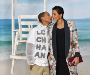 Pharrell Williams i Helen Lasichanh