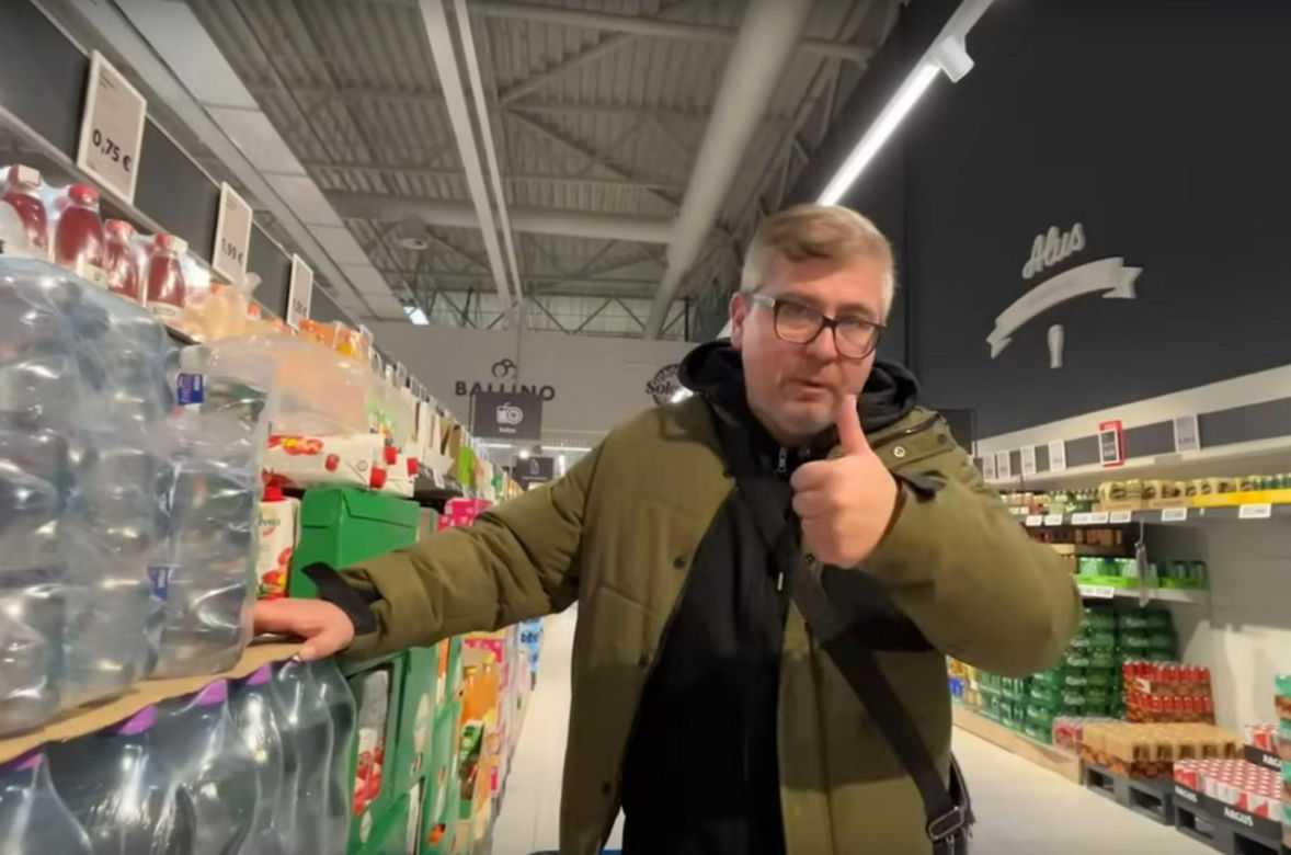 tak wygląda Lidl w Kownie