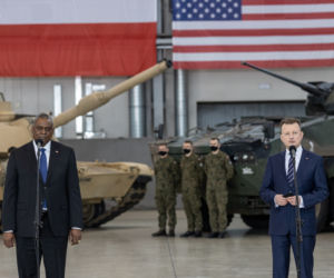 Sekretarz Obrony USA Lloyd Austin z wizytą w bazie wojskowej w Powidzu?