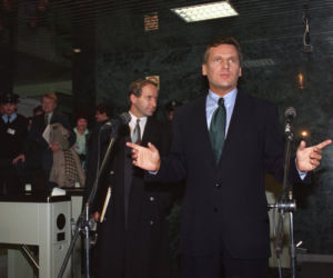 Aleksander Kwaśniewski - zdjęcie z roku 1995