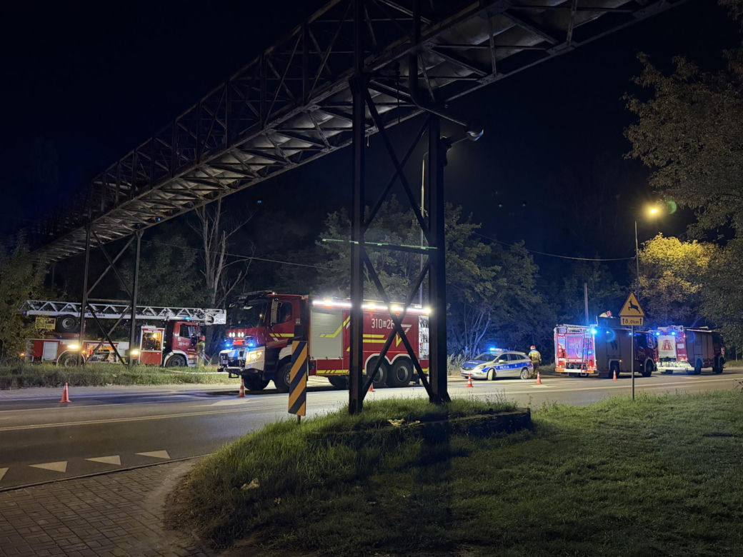 Pożar w Warszawie. Akcja służb na Białołęce