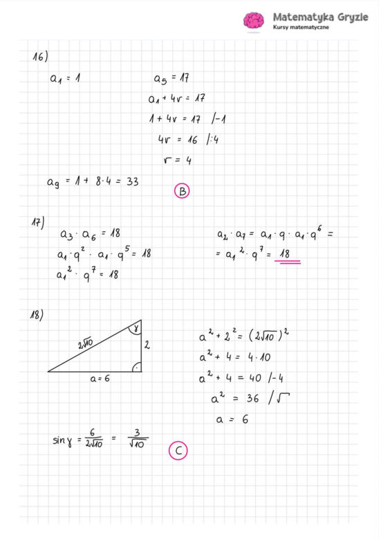 Matura 2026 matematyka: WSZYSTKIE odpowiedzi do arkusza CKE 5.05.2026