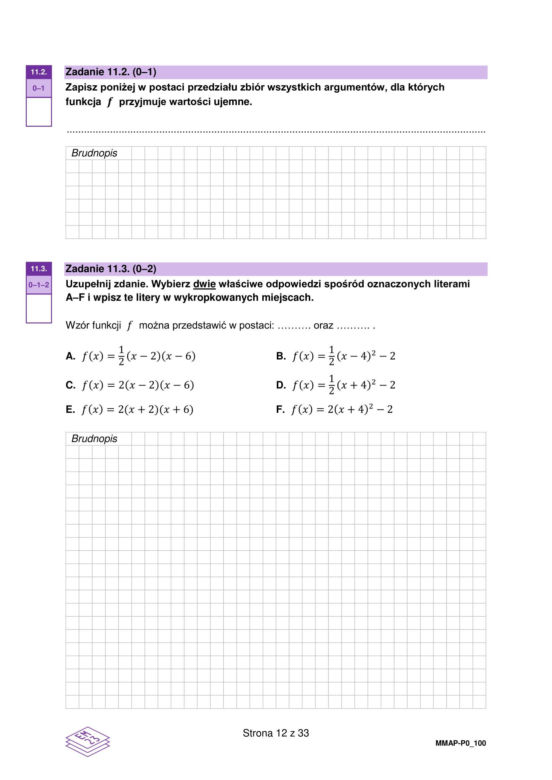 Matura próbna 2024: matematyka. Arkusze CKE i odpowiedzi. Poziom podstawowy [Formuła 2023]