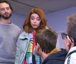Na Wspólnej odc. 3234. Ksiądz Olek (Jan Hussakowski), Anastazja (Karolina Bacia) 