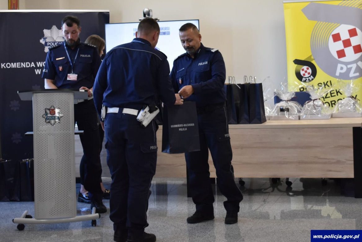 Wiadomo, którzy policjanci drogówki na Warmii i Mazurach są najlepsi