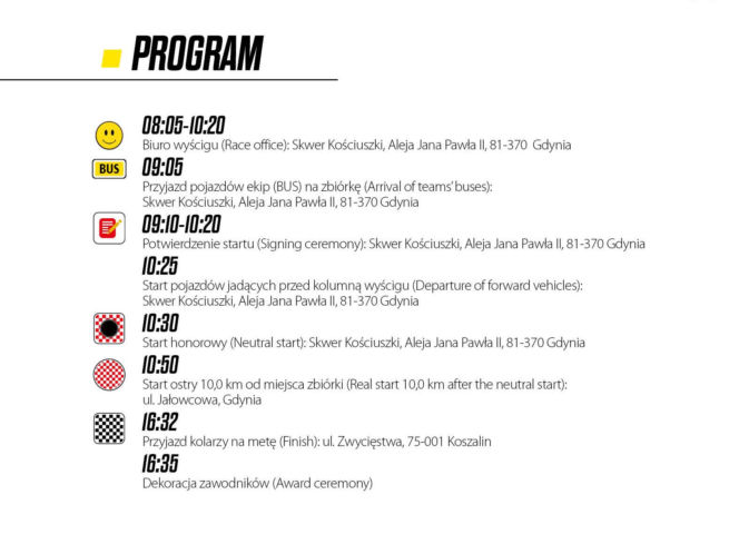 Tour de Pologne, 1. etap Gdynia - Koszalin