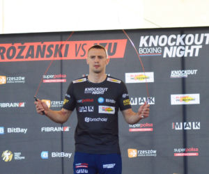 KnockOut Boxing Night 7 w Rzeszowie - trening medialny (Marek Matyja)