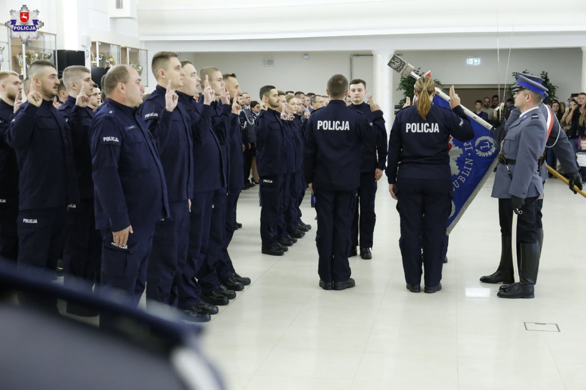 Nowi policjanci w lubelskich szeregach! Zobacz 