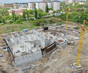 Budowa Fabryki Wody w Szczecinie - maj 2020