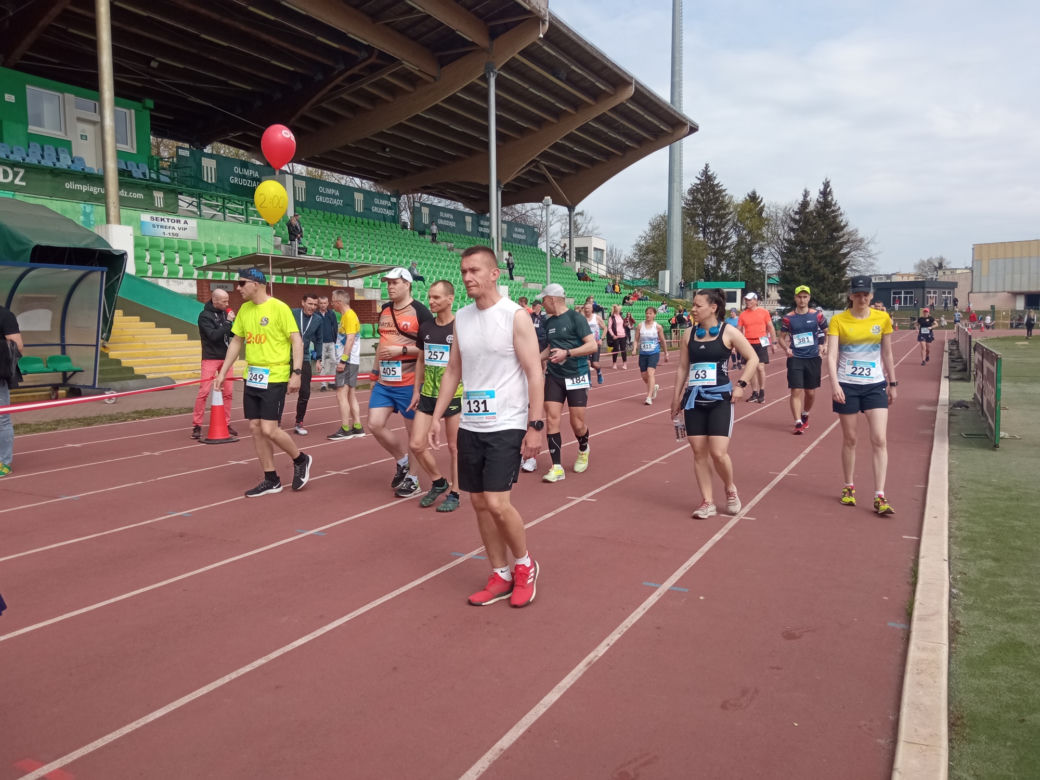 Półmaraton śladami Bronka Malinowskiego Grudziądz - Rulewo