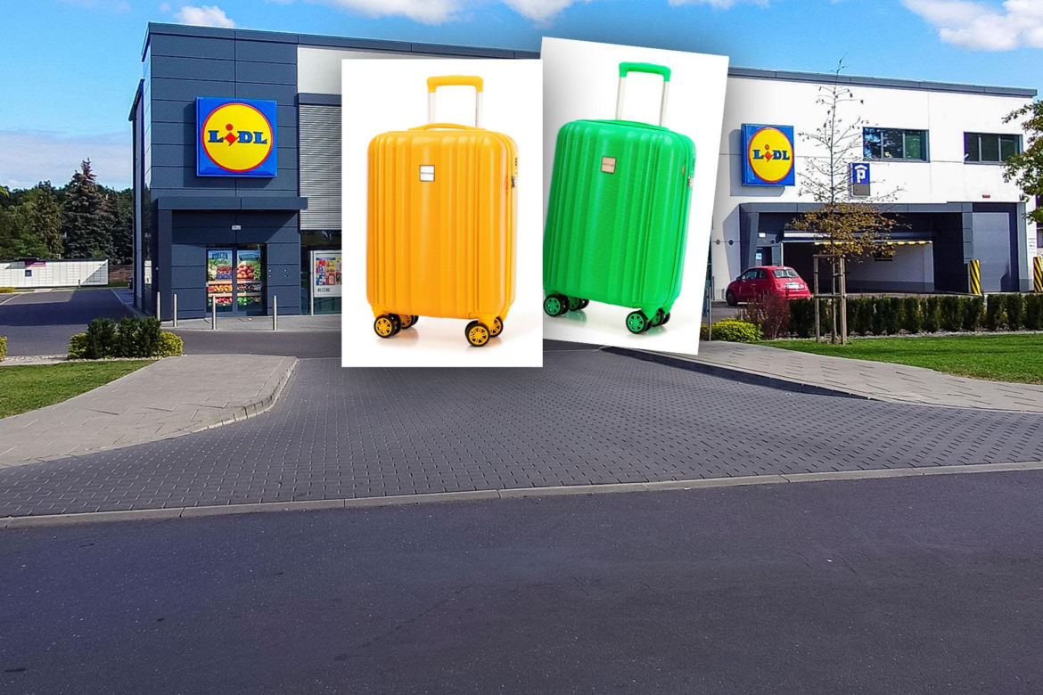 Kultowe walizki w Lidlu