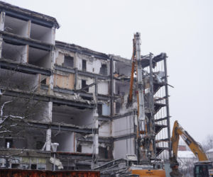 Rozbiórka słynnego budynku UW na Mokotowie