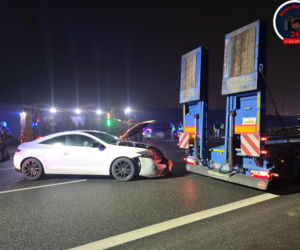 Wypadek na trasie S2.