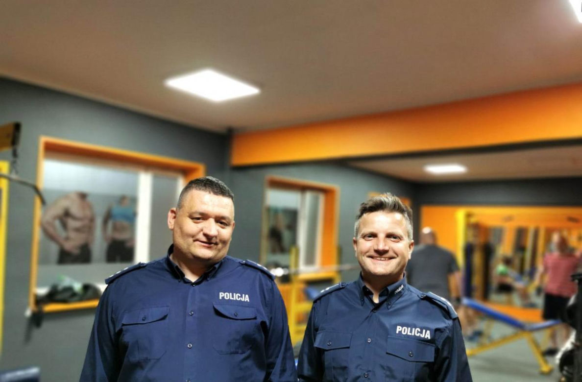 Siłownia przemyskich policjantów
