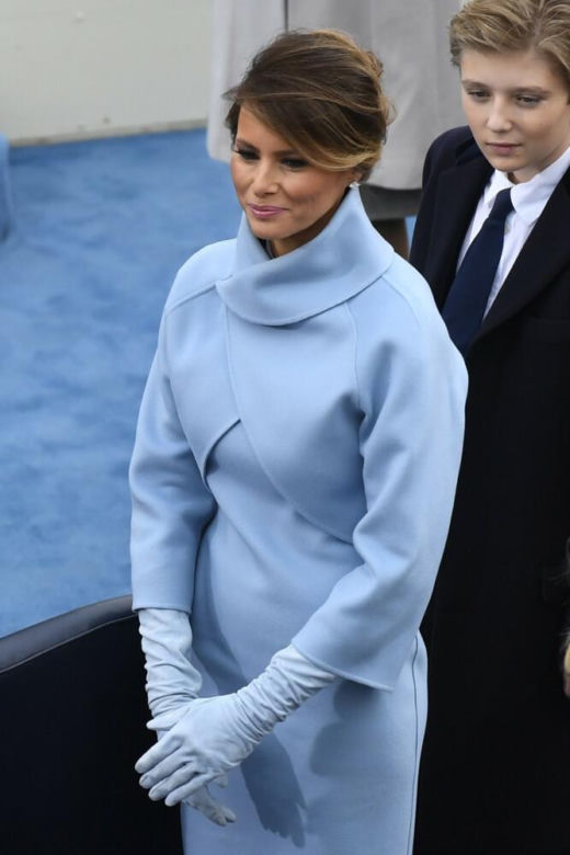 Melania Trump na inauguracji Donalda Trumpa. Jeden szczegół zwraca uwagę