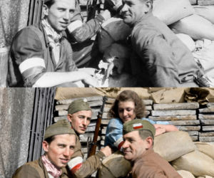 Powstanie Warszawskie 1944r. Koloryzacja fotografii powstańczej